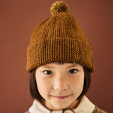 Merino Wool Garter Hat - Nutmeg