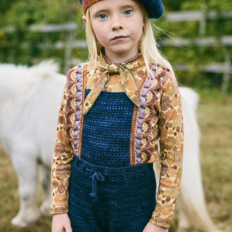 Pima Cotton Scout Top - Acorn Chrysanthemum