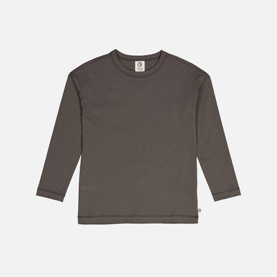 Cotton LS Top - Tower Grey