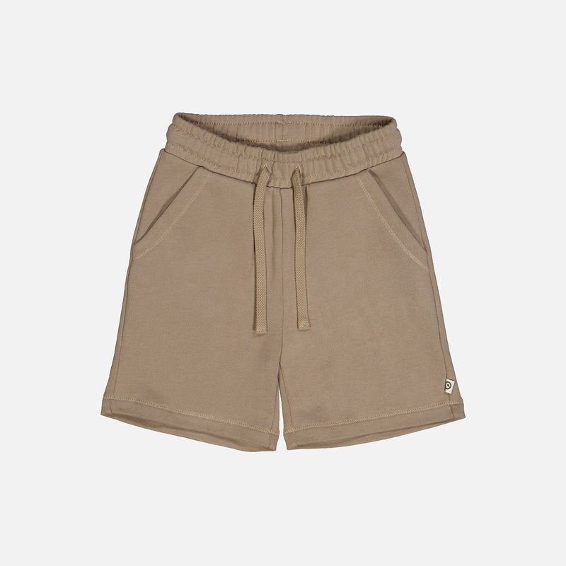 Cotton Sweat Shorts - Cashew