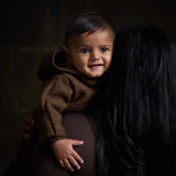 Baby & Kids Overall - Boiled Merino Wool - Hazelnut