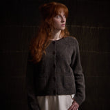 Terra Women's Cardigan - Donegal Wool - Granite
