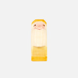 Handmade Wooden Dwarf - Yellow