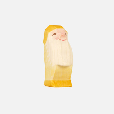 Handmade Wooden Dwarf - Yellow
