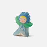Handmade Wooden Flower Child - Forget Me Not