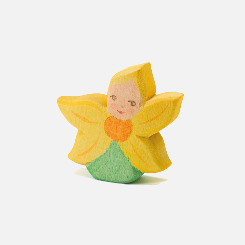 Handmade Wooden Flower Child - Sunflower