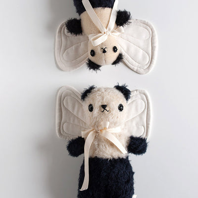 Cotton Dolls/Teddy Small Butterfly Wings - Cream