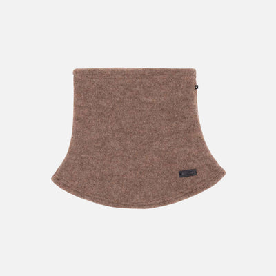 Merino Wool Fleece Neck Warmer  - Hazelnut