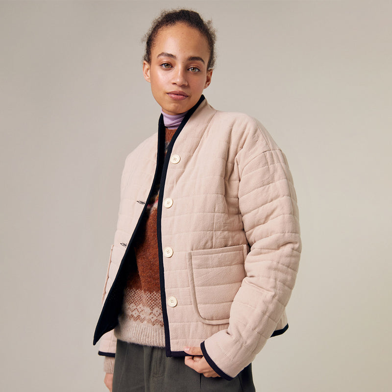 Womens Cotton Holly Jacket - Patchwork