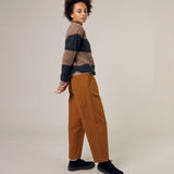 Womens Cotton Lois Trousers - Tobacco