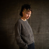 Womens Terra Cardigan - Donegal Wool - Granite