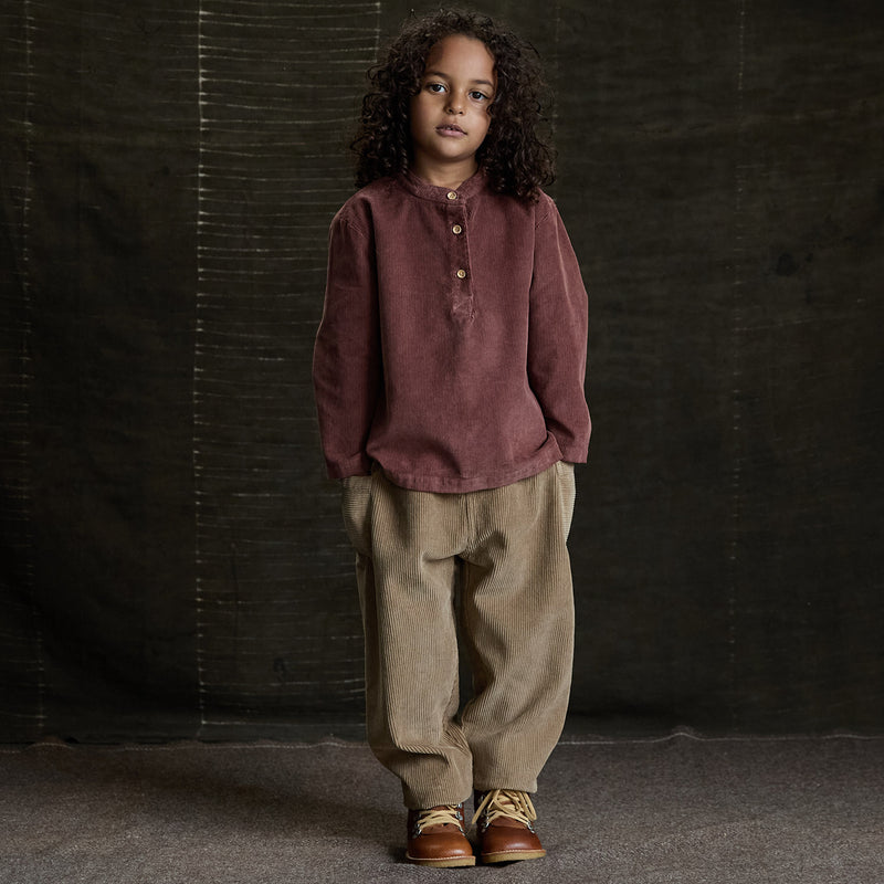 Linden Trousers - Cotton Corduroy - Mole