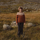 Norse Sweater - Donegal Wool - Cinnamon