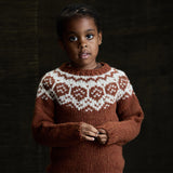 Norse Sweater - Donegal Wool - Cinnamon