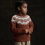 Norse Sweater - Donegal Wool - Cinnamon