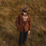 Norse Sweater - Donegal Wool - Cinnamon