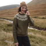 Norse Sweater - Donegal Wool - Ivy