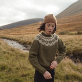 Norse Sweater - Donegal Wool - Ivy