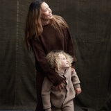 Tinker Baby & Kids Jacket - Merino Wool Fleece - Driftwood