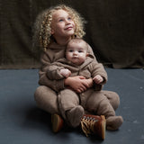 Pipit Baby & Kids Suit - Merino Wool Fleece - Driftwood