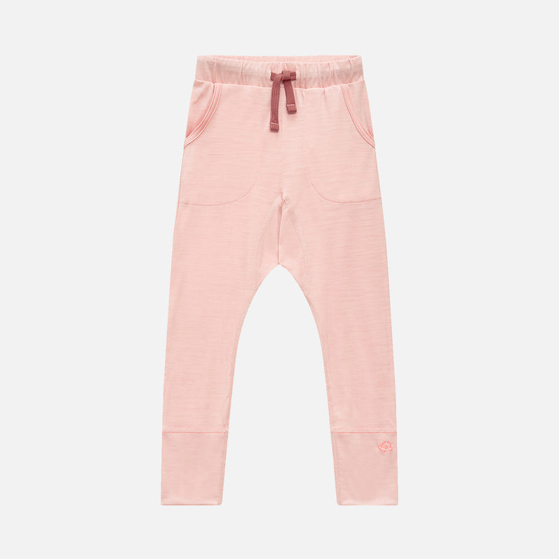 Merino Wool 24-7 Trouser - Pink Peach Blossom