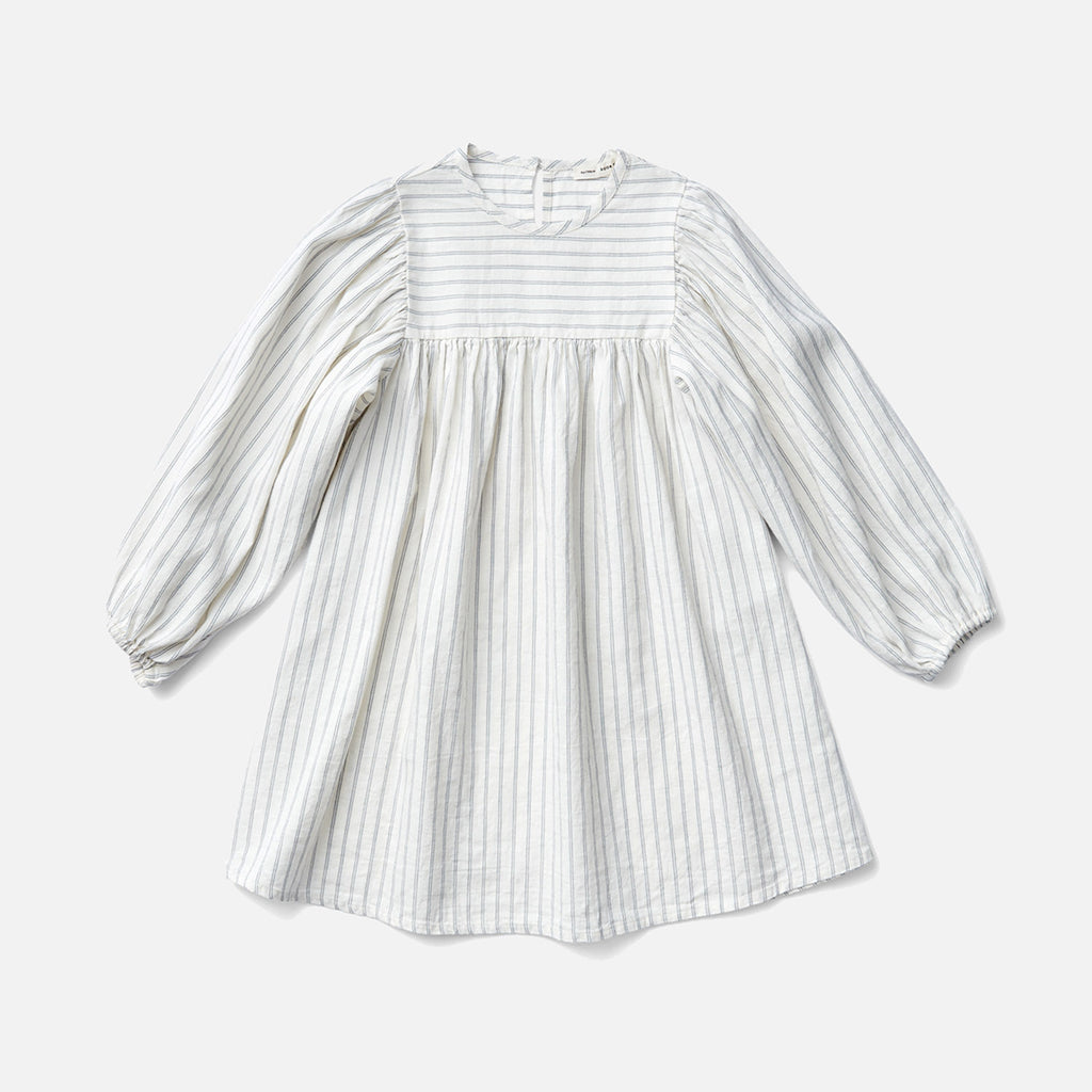 Cotton/Linen Clementine Dress - Ticking Stripe – MamaOwl