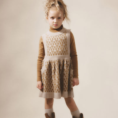 Merino Wool Matilda Dress - Spice