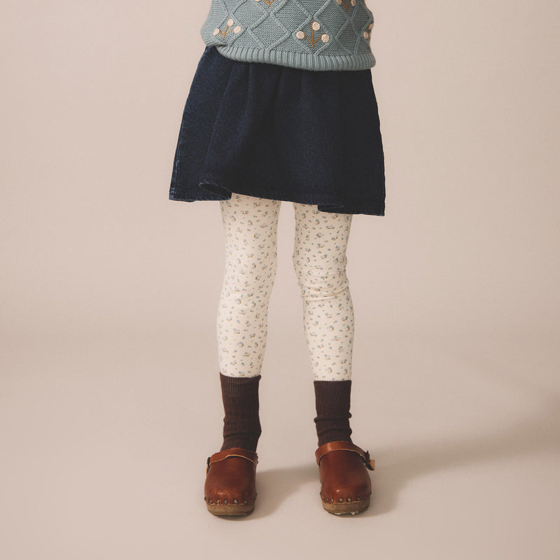 Pima Cotton Leggings - Calico Oasis