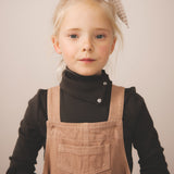 Pima Cotton Snap Turtleneck - Shale