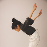 Pima Cotton Balloon Tee - Shale