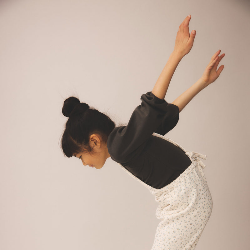 Pima Cotton Balloon Tee - Shale