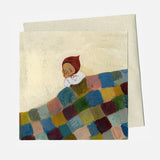 Baby Gift Set - Stork Sleep Time - Dusty Cotton Tones