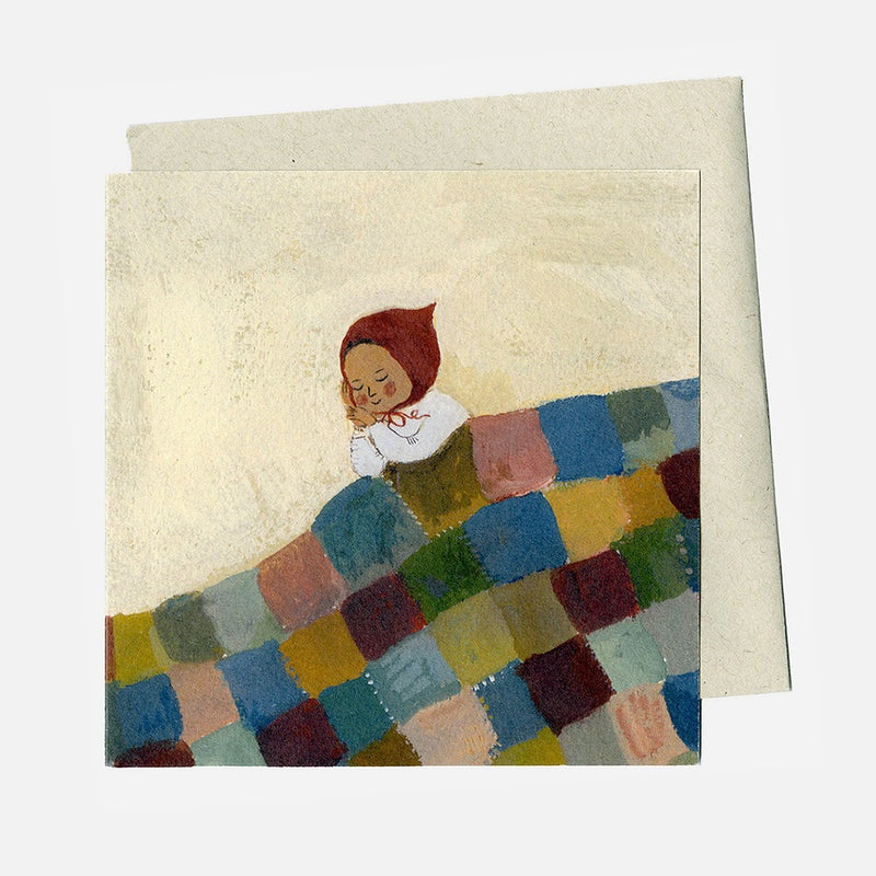 Baby Gift Set - Stork Sleep Time - Dusty Cotton Tones