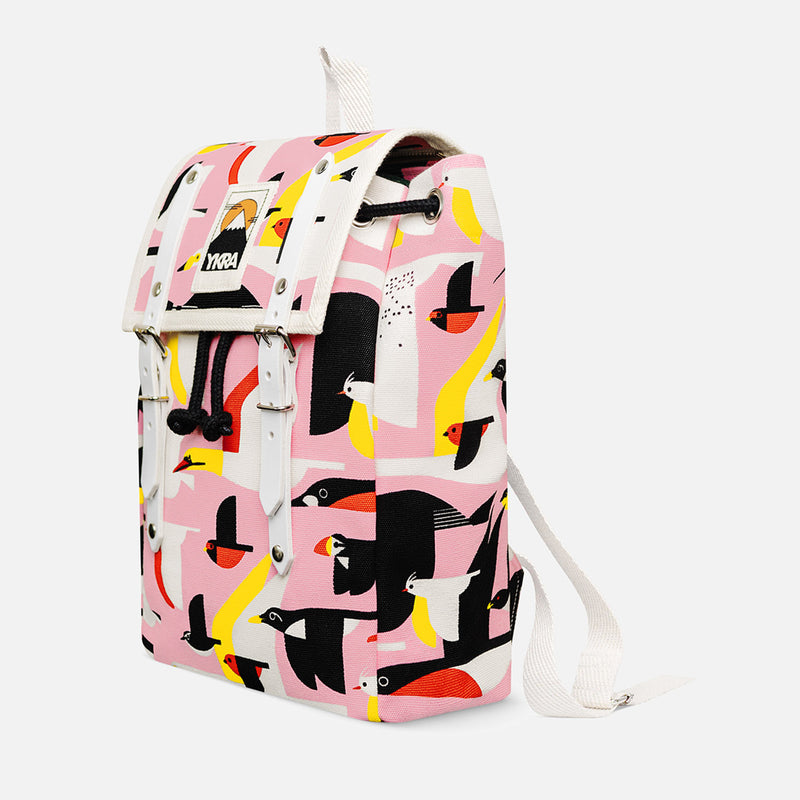 Cotton Canvas Matra Mini S Backpack With Cotton Strap - Flying Flock