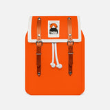 Cotton Canvas Matra Mini Backpack With Cotton Strap  - Orange