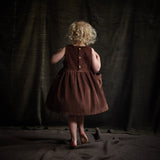 Aspen Dress - Cotton Corduroy - Squirrel