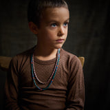 Lark Top - Wool/Silk Pointelle - Pecan