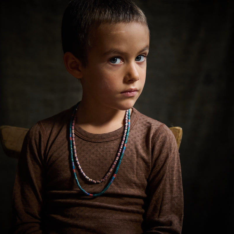 Lark Top - Wool/Silk Pointelle - Pecan