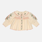 Kids Cotton Lora Blouse - Milk-Cream