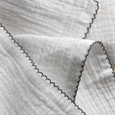 Cotton Muslin with Picot Edging - More Colours
