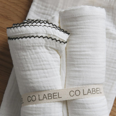 Cotton Swaddle with Picot Edging - More Colours