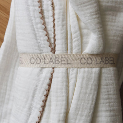 Cotton Swaddle with Picot Edging - More Colours
