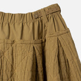 Women's Cotton Quilt Blenda Skirt - Butternut