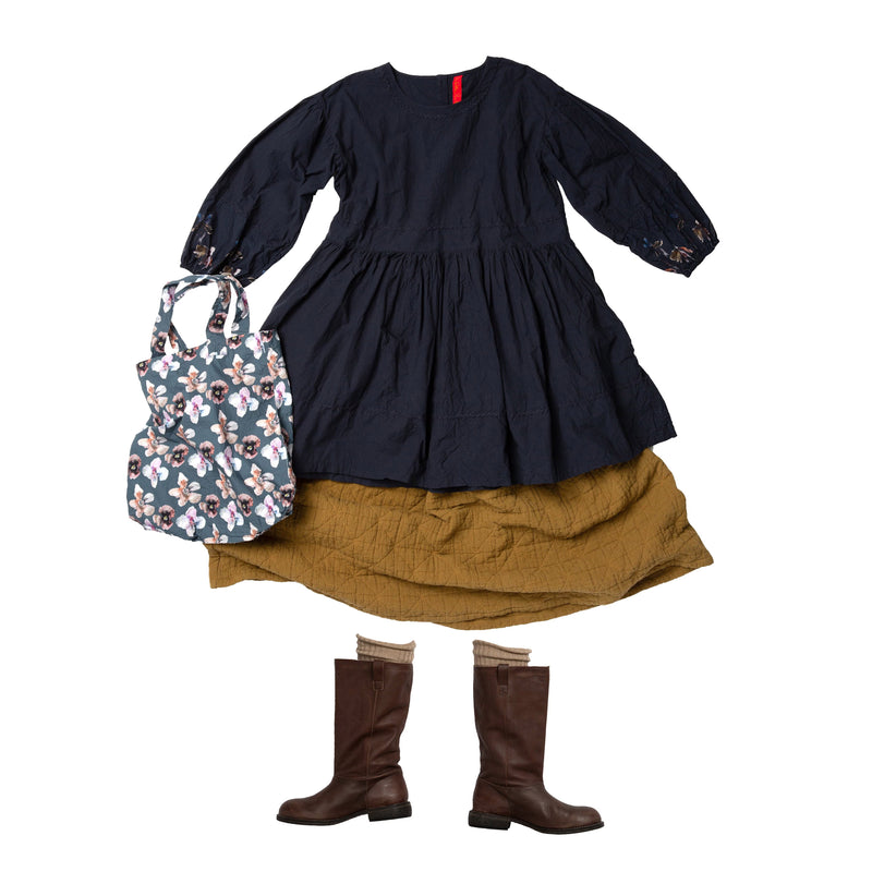 Women's Cotton Quilt Blenda Skirt - Butternut