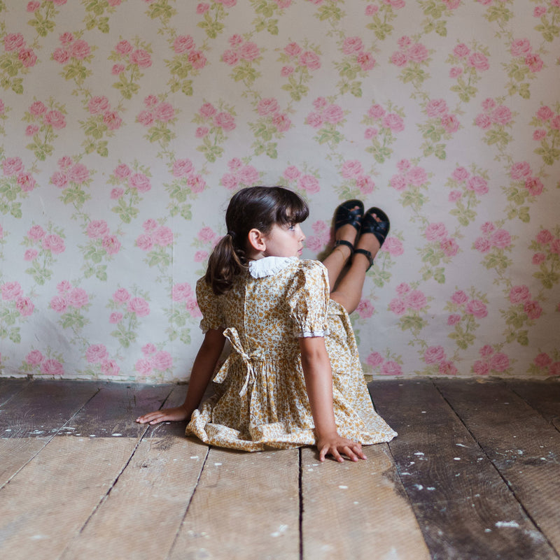 Kids Cotton Orla Dress - Bampton Floral