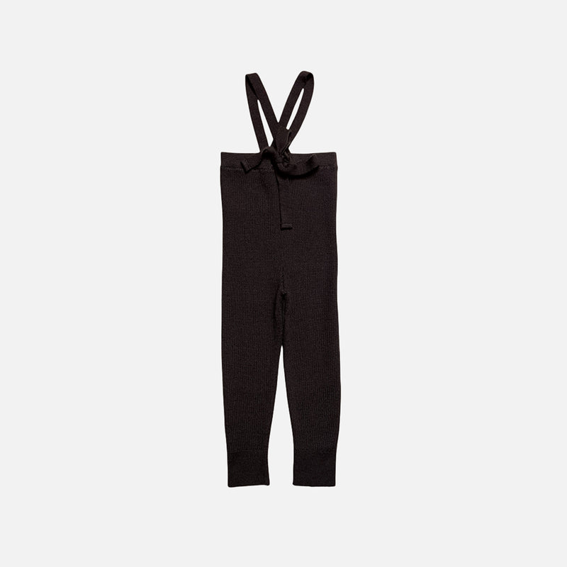 Baby & Kids Merino Wool Poni Pants - Dark Chocolate
