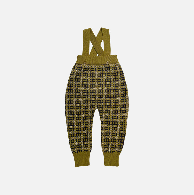 Baby & Kids Merino Wool Brae Pants - Golden Olive