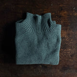 Highland Women's Rollneck Sweater - Lambswool - Dusk