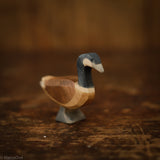 Handcrafted Wooden Canada Goose Standing