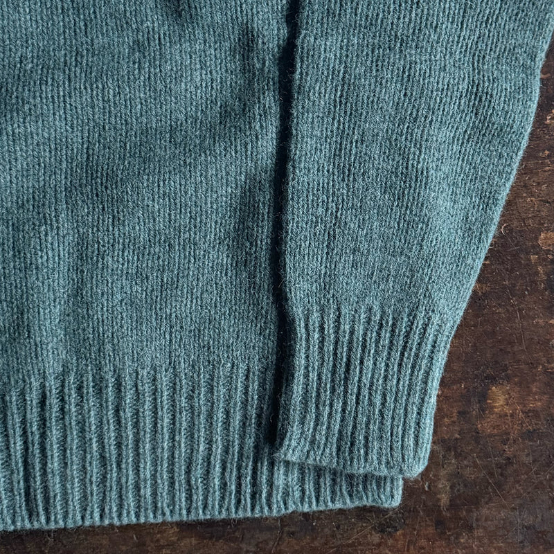 Highland Women's Rollneck Sweater - Lambswool - Dusk